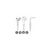 Sansai Stereo iPhone Sound In-Ear Headset Hands-Free Microphone 3.5plug White 