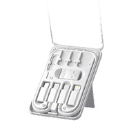 Sansai IPH-C544 Multi USB Charging Adaptor Kit High Speed Data Transfer White