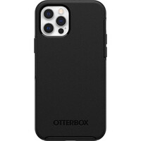 Otterbox Synthetic Rubber Iphone 12 And Pro Case Black Symmetry Series