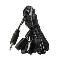 Add-On Transmitter & Receiver for IR2RF Remote Extender with 6 Emitters