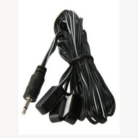 Add-On Transmitter & Receiver for IR2RF Remote Extender with 6 Emitters
