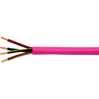 BLUSTREAM 4Core Pink Speaker Cable 16AWG for Multiroom Instalation 1m