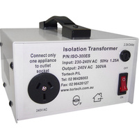 TorTech ISO300ES-240V 300VA Isolation Transformer Mains Electrostatic Screen