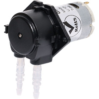 12V Peristaltic Water Dosing ABS Pump Transparent Silicone Pipe J0080