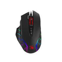 Bloody Wired RGB Gaming Mouse Multi-Platform USB Stone Black Activated