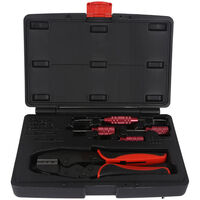 HW international Crimper Tool Kit Deutsch Connector and Terminal Removal Tools