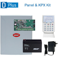 DPLUS 8 ZONE PANEL AND KPX KEYPAD