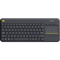 Logitech Wireless Keyboard with Touchpad K400PLUS Unifying Receiver 10m Range