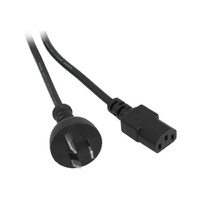 DOSS K9-2MB Black IEC Power Lead IEC-C13 Appliance Cord  2Metre