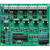 PWM DC Lighting Controller Kit On-Board ATmega328p Easy Open Source Programming
