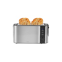 AS__4 Slice Long Slot Stainless Steel Toaster   