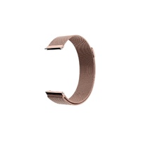 Milanese Strap for Active 4 / Active 4 Pro GPS Smart Sports Watch (Rose Gold)