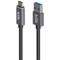 Klik 1.2m USB-A Male to USB-C Male USB 3.0 Cable