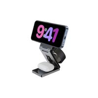 Kogan 3-in-1 Aluminum MagSafe Compatible Wireless Charging Stand