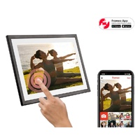 10.1" Slim Bezel Frameo App Wi-Fi Digital Photo Frame (Black, 32GB)