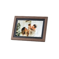10.1" Wi-Fi Digital Photo Frame with Frameo App (32GB, Wood)