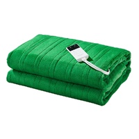 Washable Electric Heated Throw Blanket (Green, 160 x 130cm)