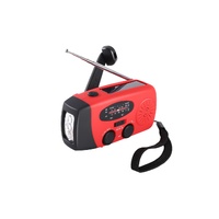 Solar Hand Crank Emergency Radio and Power Bank with LED Torch   