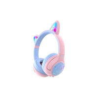AS__Kids Volume Limited Cat Ear Wireless On-Ear Headphones
