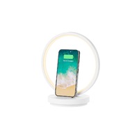 Kogan 15W Wireless Fast Phone Charger Stand with Bedside Lamp