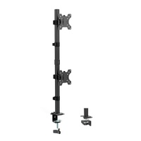Vertical Dual Monitor Arm for 17"-32" Monitors