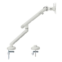 Full Motion Flux Spring-Assisted Single Monitor Arm for 17"-32" Monitors
