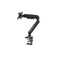 Heavy-Duty Full Motion Gas Spring Single Monitor Arm for 17"- 49" Monitors