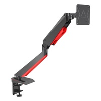 Full Motion Gas Spring Gaming Single Monitor Arm for 17"-32" Monitors