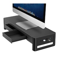 Modern Monitor & Laptop Stand with 4 Port USB Hub