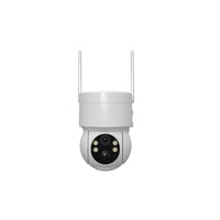 SmarterHome™ 4MP Battery-Powered Outdoor PTZ Spotlight Smart Security Camera with Solar Panel