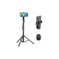 Adjustable Camera & Phone Tripod with Remote Control