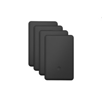 Smart Tag Rechargeable Wallet Tracker Card for Apple Find My (4 Pack)