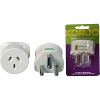 Aust. To South Africa Adaptor For Australia 240V Plug- Fit22