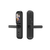 SmarterHome™ Wi-Fi Fingerprint Video Smart Lock with Monitor   