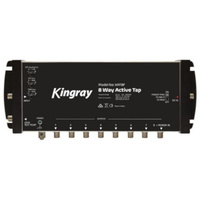 Kingray 8 Way Terrestrial Satellite Signal Multistacker Installation Active Tap