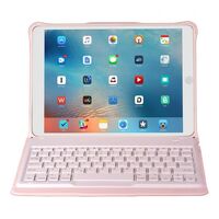 Laser 10.2 inch Portable Wireless Bluetooth Keyboard for iPad Pink