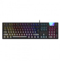 Laser Gaming LED Anti-Ghosting Full Size Mechanical RGB Wired Keyboard