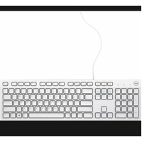 Dell KB216  Multimedia USB Wired Keyboard, White