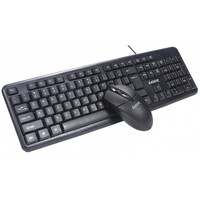 Laser USB Wired Ergonomic Design Full Size Keyboard and Mouse Combo