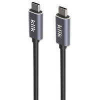 Klik 1.5m USB-C Male to USB-C Male USB 2.0 Cable 