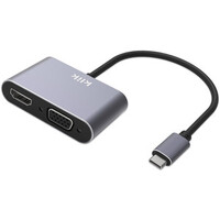 Klik USB-C to HDMI and VGA Adapter