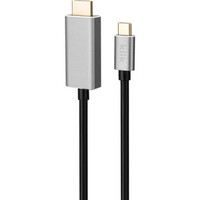 Klik 2m USB-C Male to HDMI Male Cable 4K2K