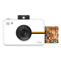 Kodak Step Instant Digital Camera and Photo Paper (White, 10 Sheets)
