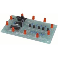 Short Circuits Three Project Light Chaser PCB-LEDs and Electronic Components