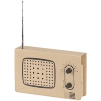 Cardboard Radio educational Construction Kit  Versatile components can be used for other projects