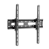 Brateck KL31-44T Super Economy Tilt TV Wall Mount, Fit Screen Size: 32'-70' Up to 45 KG, Fine Texture Black,53x435x420mm (new)