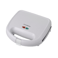 KitchenMaster 750W Cool Touch Handle Deep Dish 2 Slice Sandwich Maker