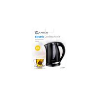 Sansai 1.7L 2200W Electric Cordless Kettle Jug Water Boiler Auto Shut-Off Black