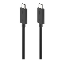 Klik Thunderbolt Devices 3 Cable USB-C to USB-C 40Gbps 100W Charging 1m Black