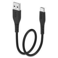 Klik 25cm USB-A Male to USB-C Male USB 2.0 Cable 